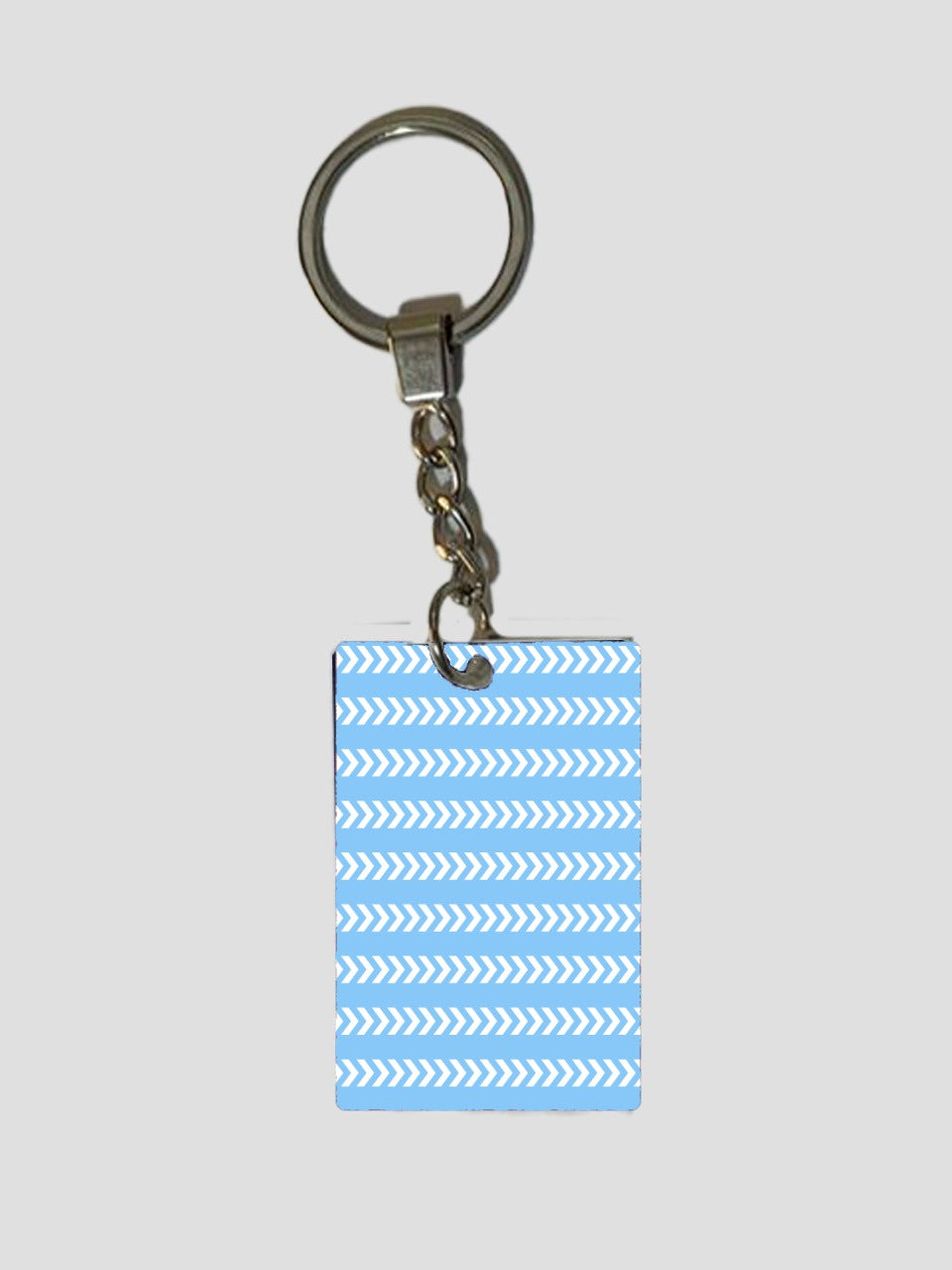 Blue-White Arrows Keychain