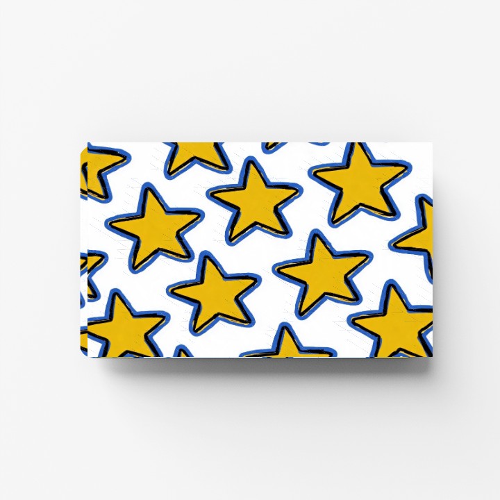 Stars Credit Card Sticker