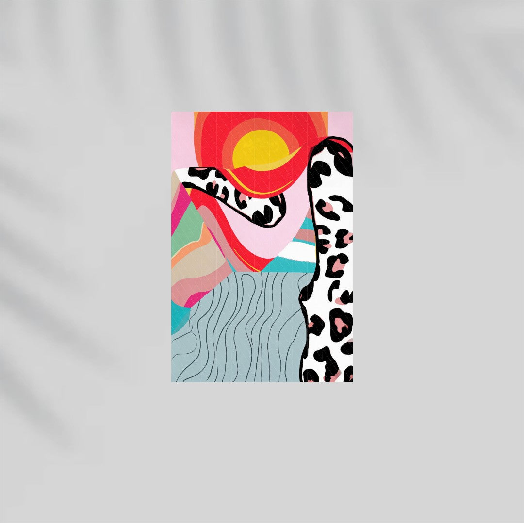 Sunset Paper Poster