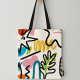 Vibrant Strokes Tote Bag