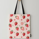 Strawberries Tote Bag