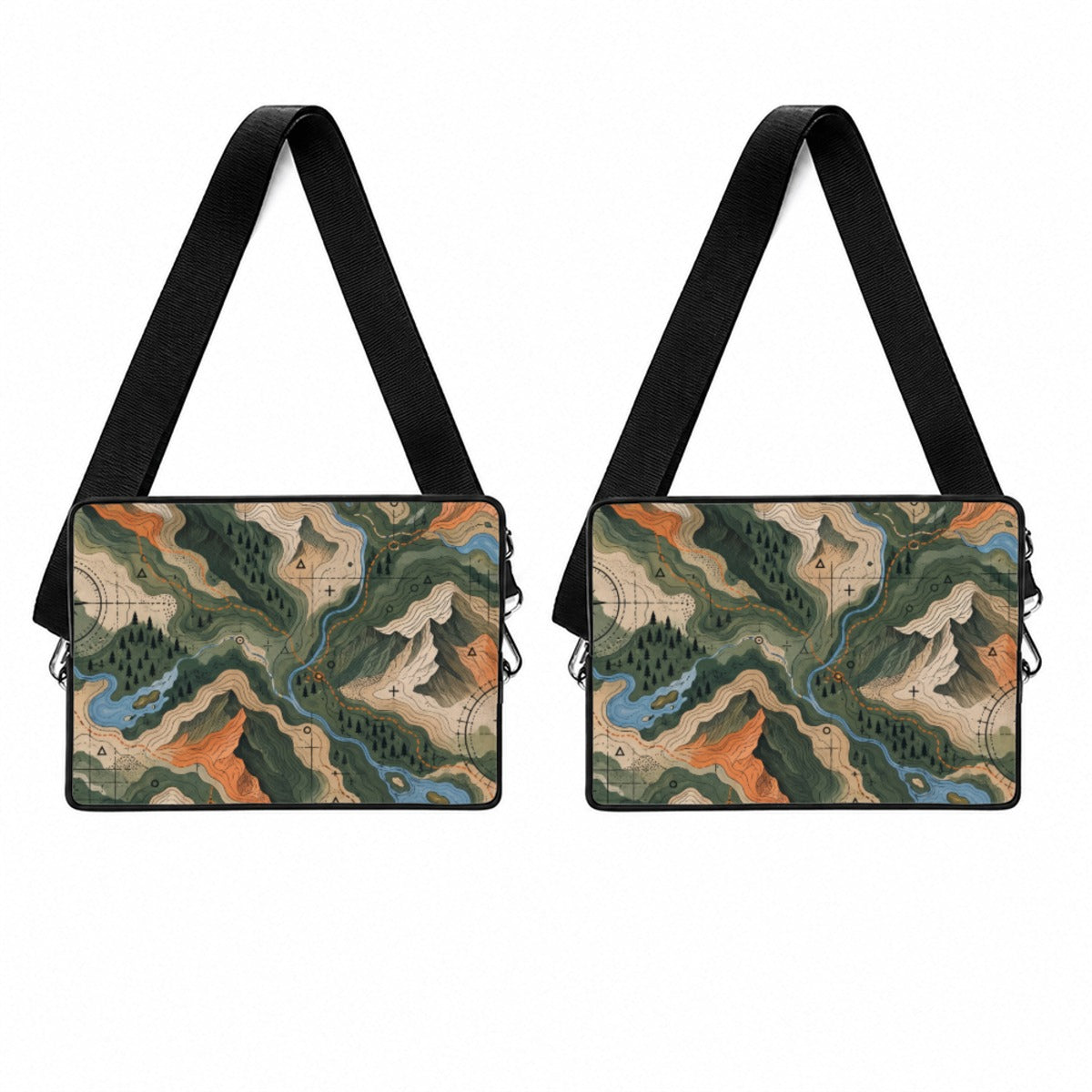 Contour Drift Laptop Sleeve - print preview