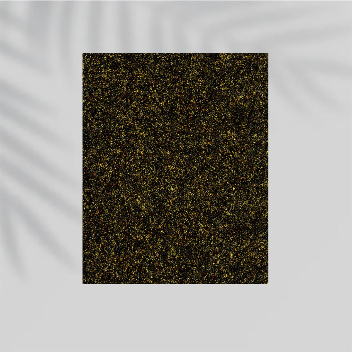 Yellow Glitter Paper Poster