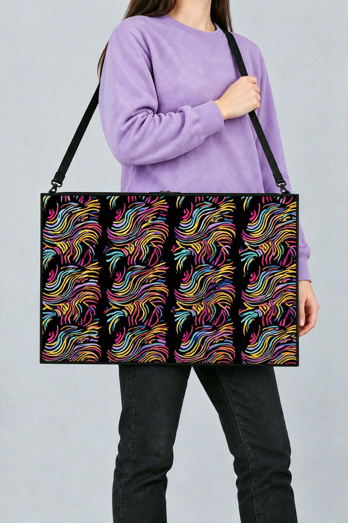 Dark Frequency Art Bag