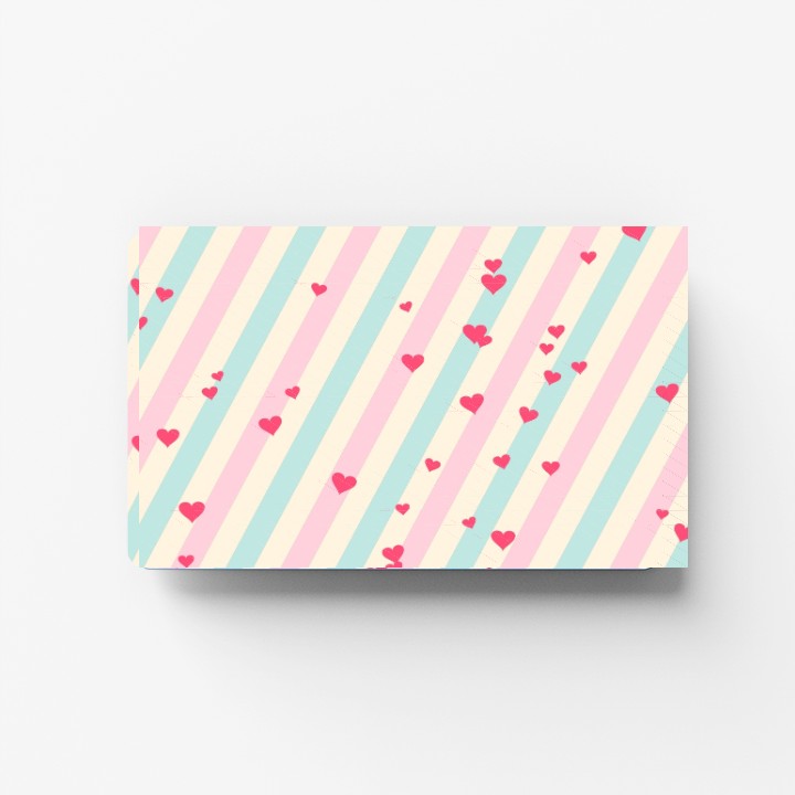 Candy Stripes Credit Card Sticker
