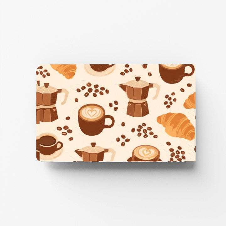 Coffee Please Credit Card Sticker