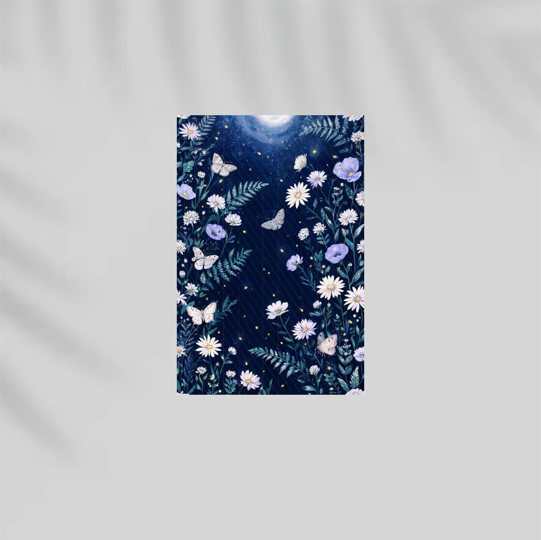 Midnight Garden Paper Poster