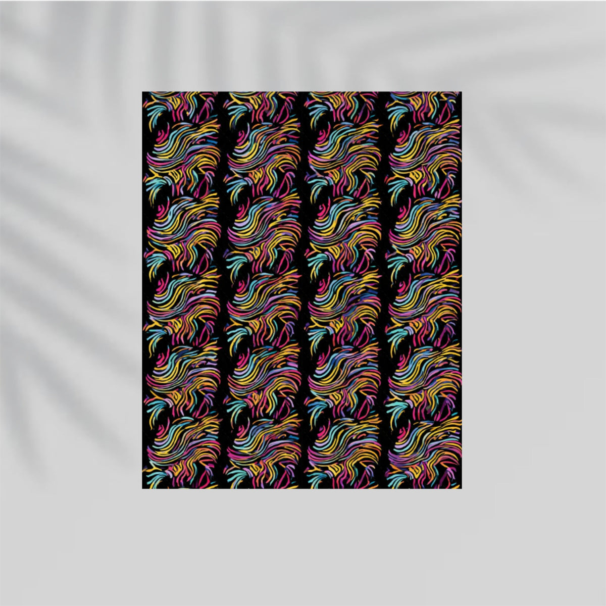 Dark Frequency Paper Poster