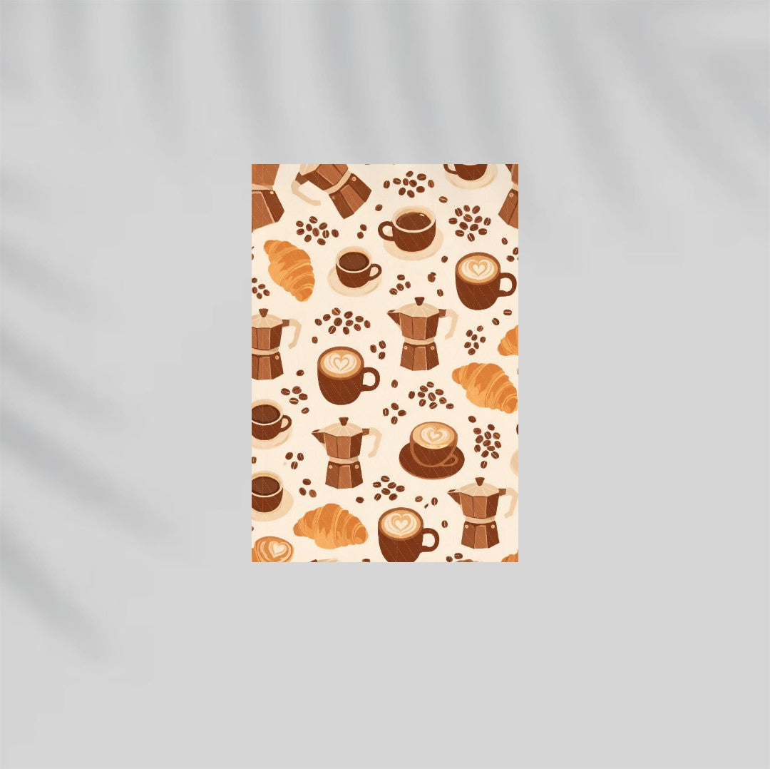 Coffee Please Paper Poster