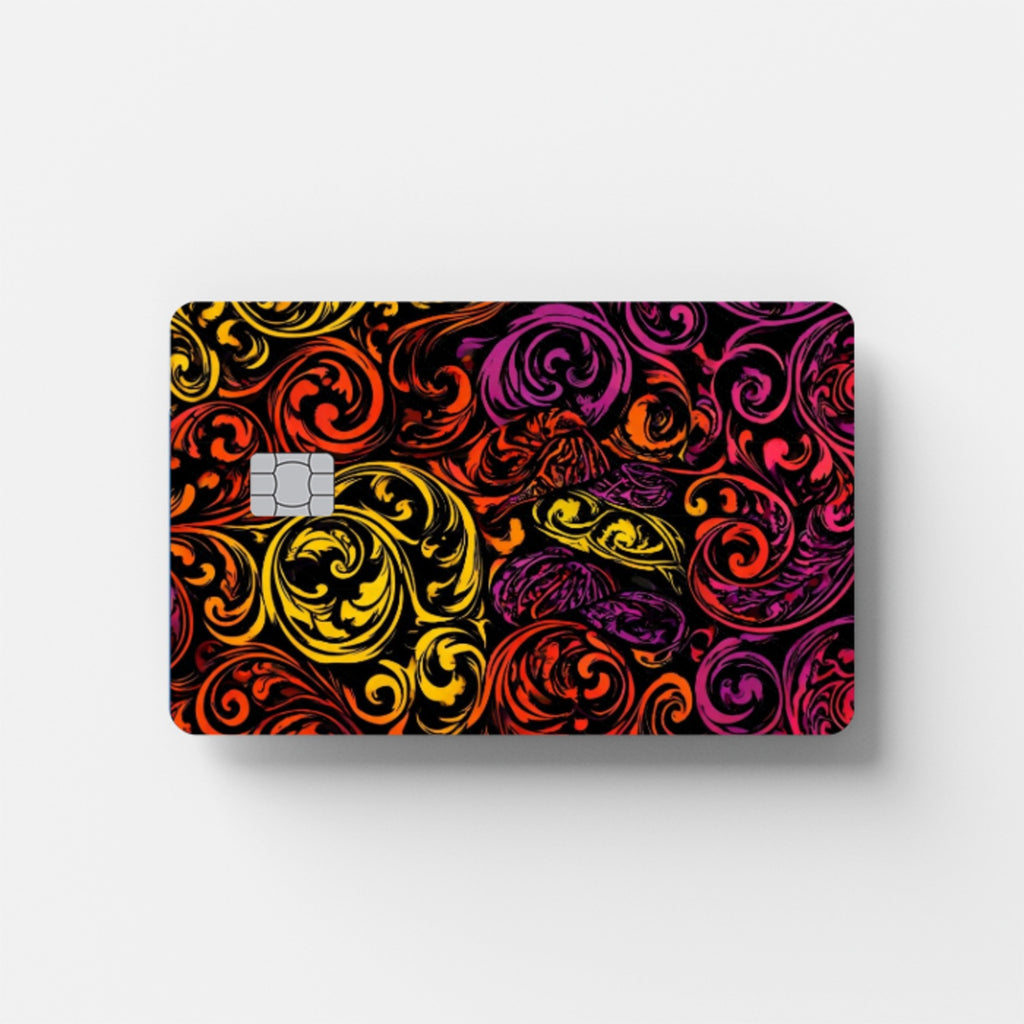 Midnight Carnival Credit Card Sticker