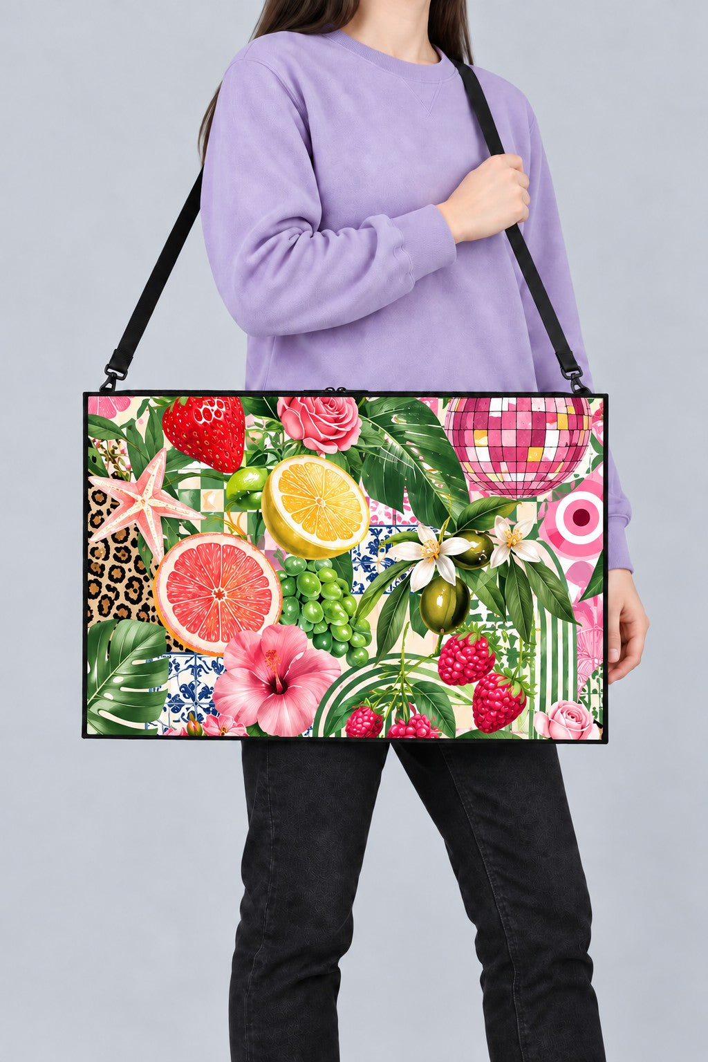 Berry Disco Art Bag