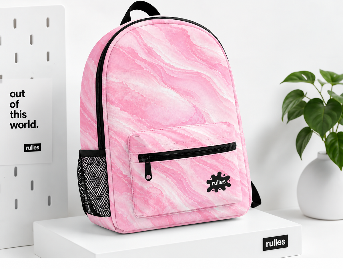Blush Marble Backpack