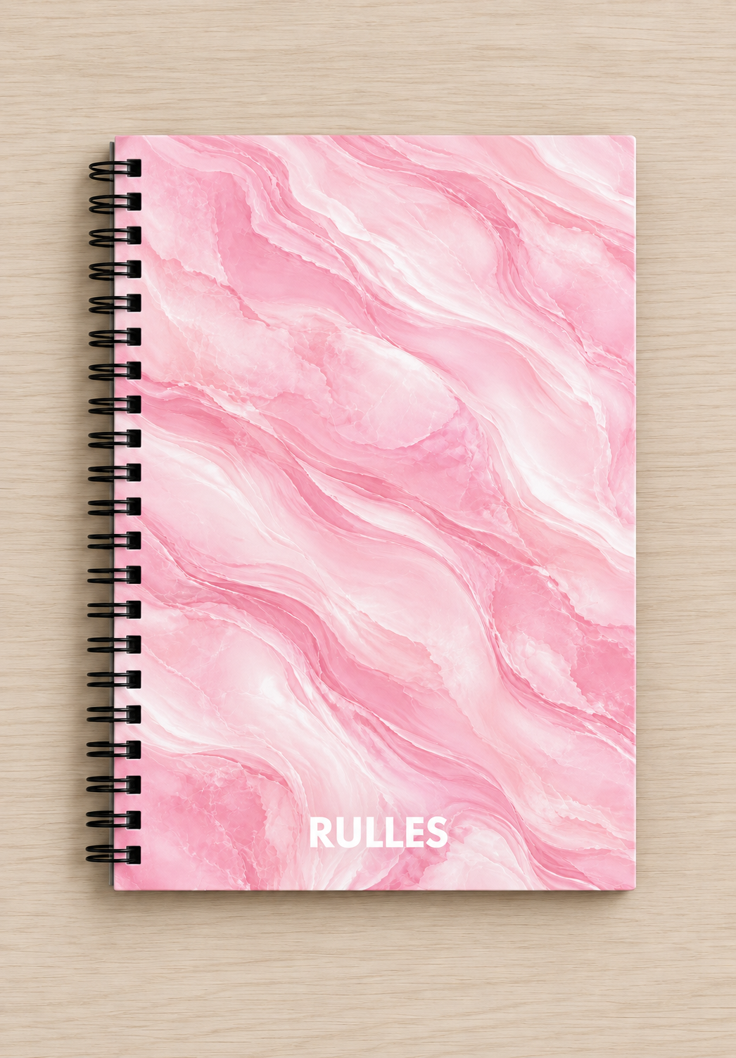 Blush Marble Notebook