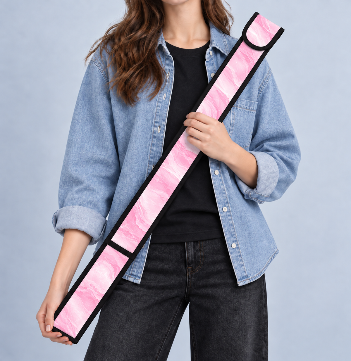 Blush Marble T-Ruler Cover