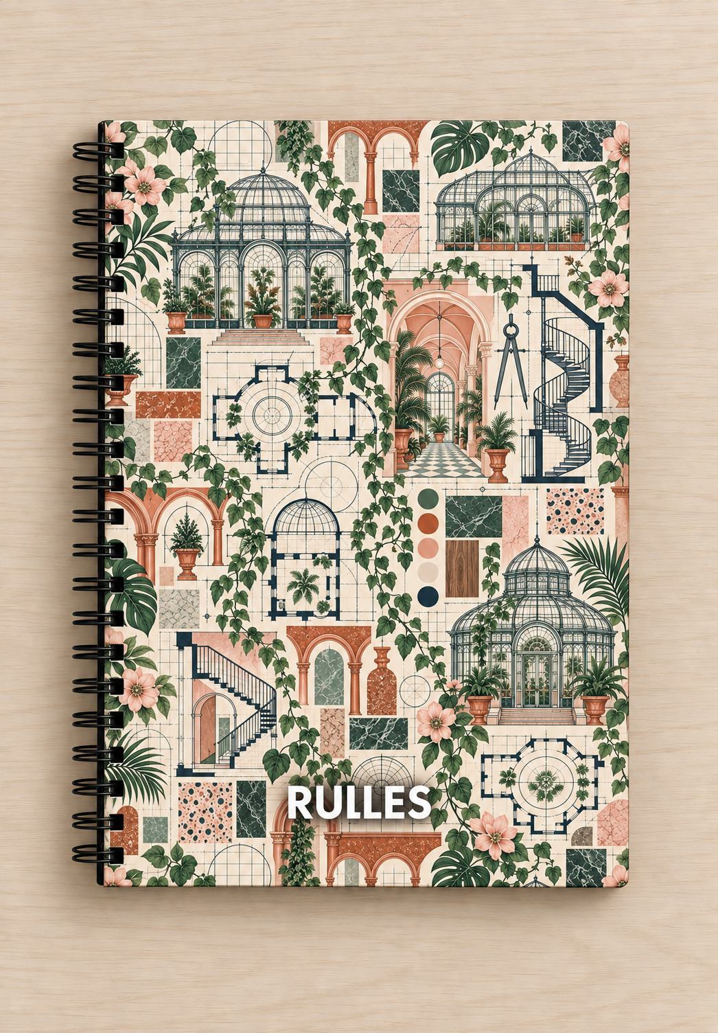 Botanical Structures Notebook