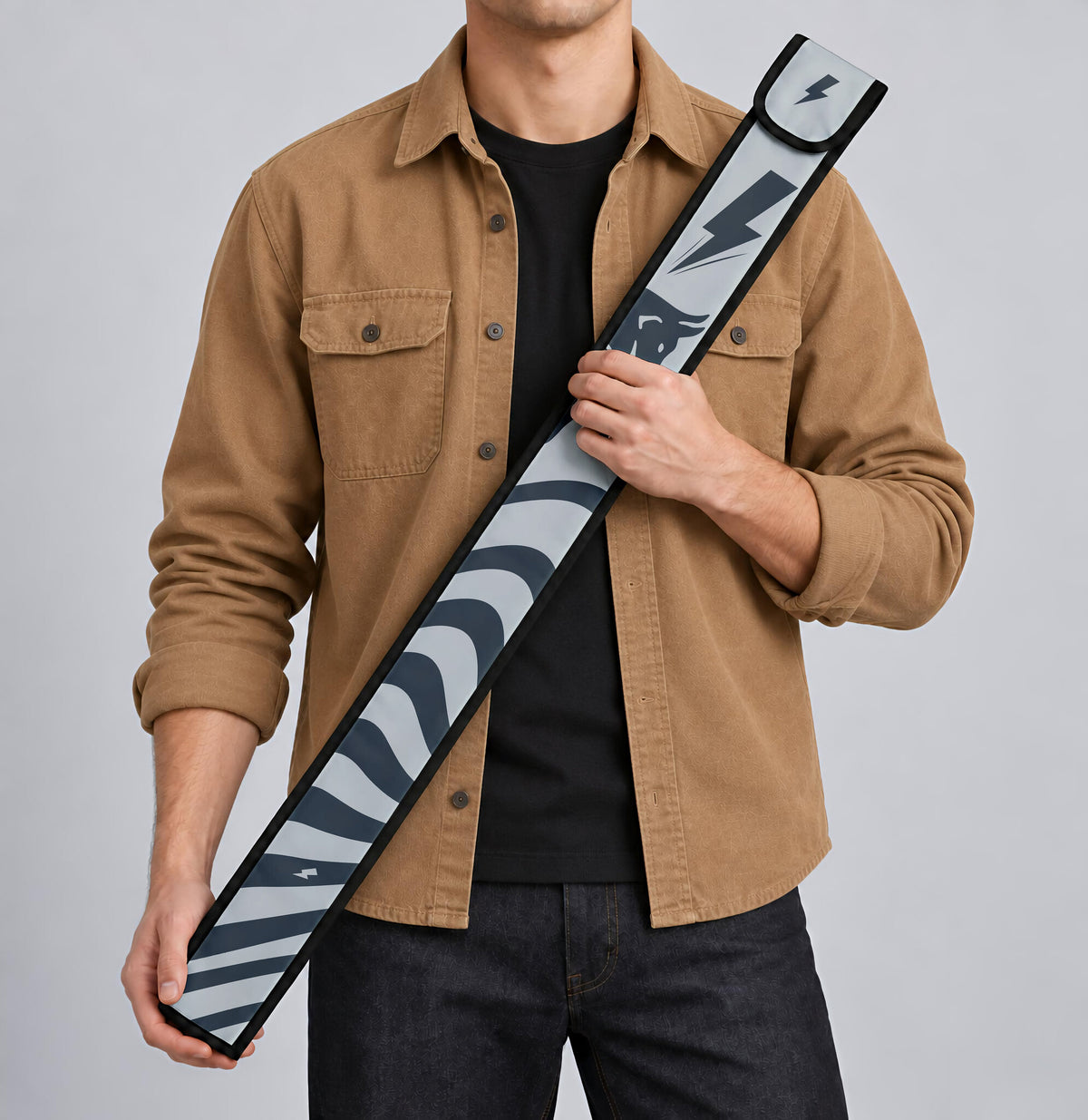 Bull Swirl T-Ruler Cover