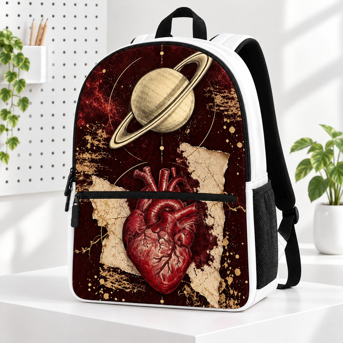 Burgundy Anatomy Backpack