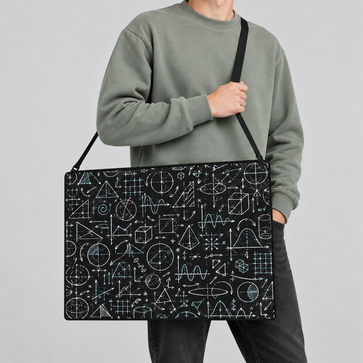 Chalk Lab Art Bag