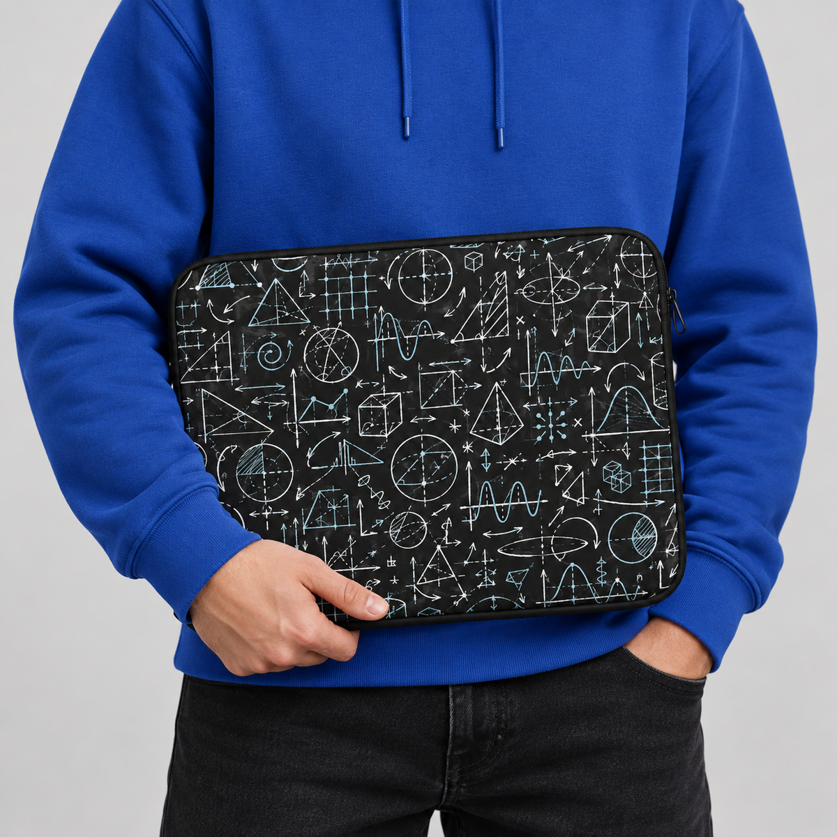Chalk Lab Laptop Sleeve
