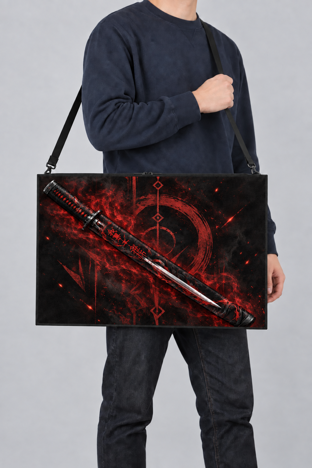 Crimson Blade Art Bag