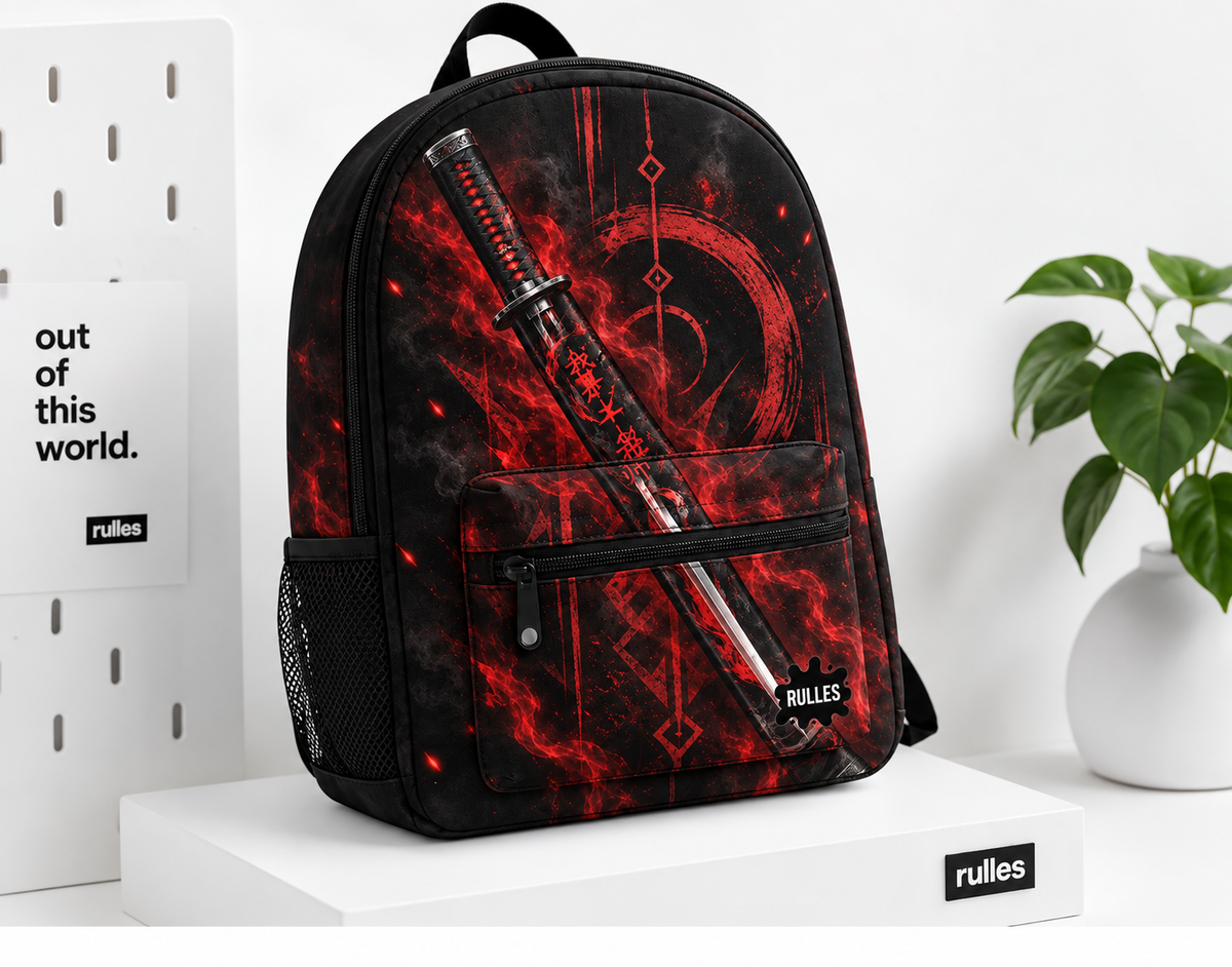 Crimson Blade Backpack