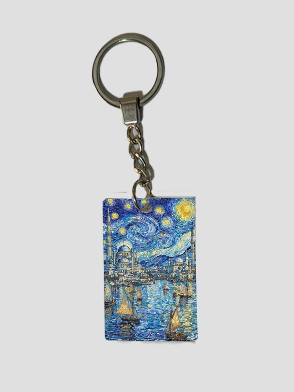 Cairo Starry Night Keychain