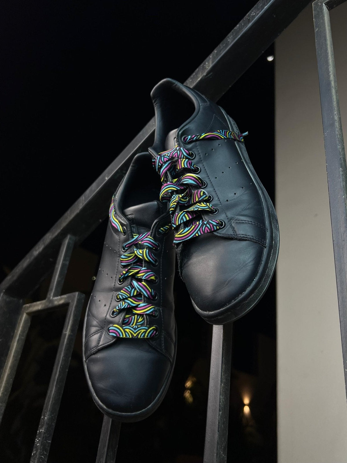 Dark Frequency Shoe Laces