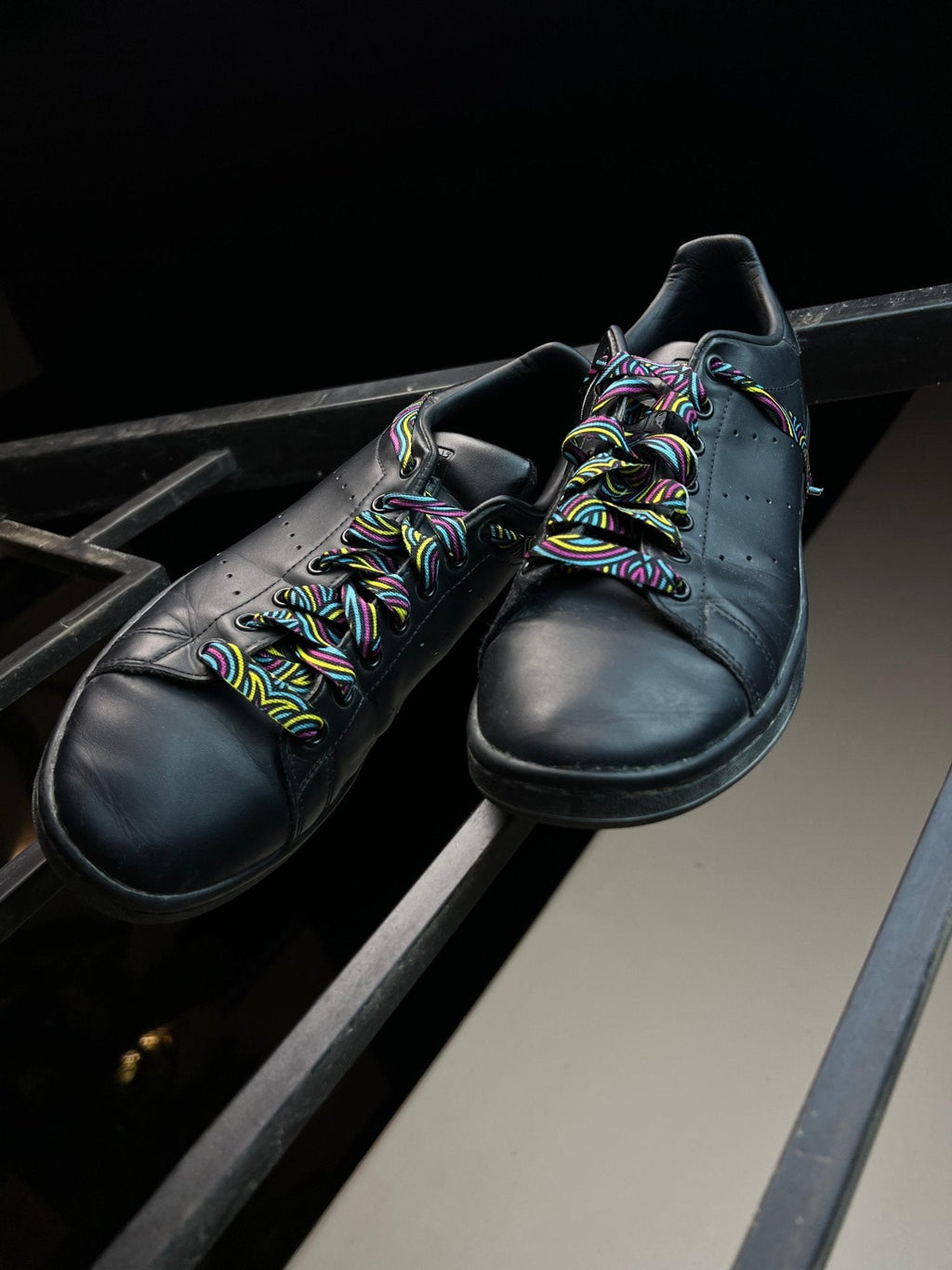 Dark Frequency Shoe Laces
