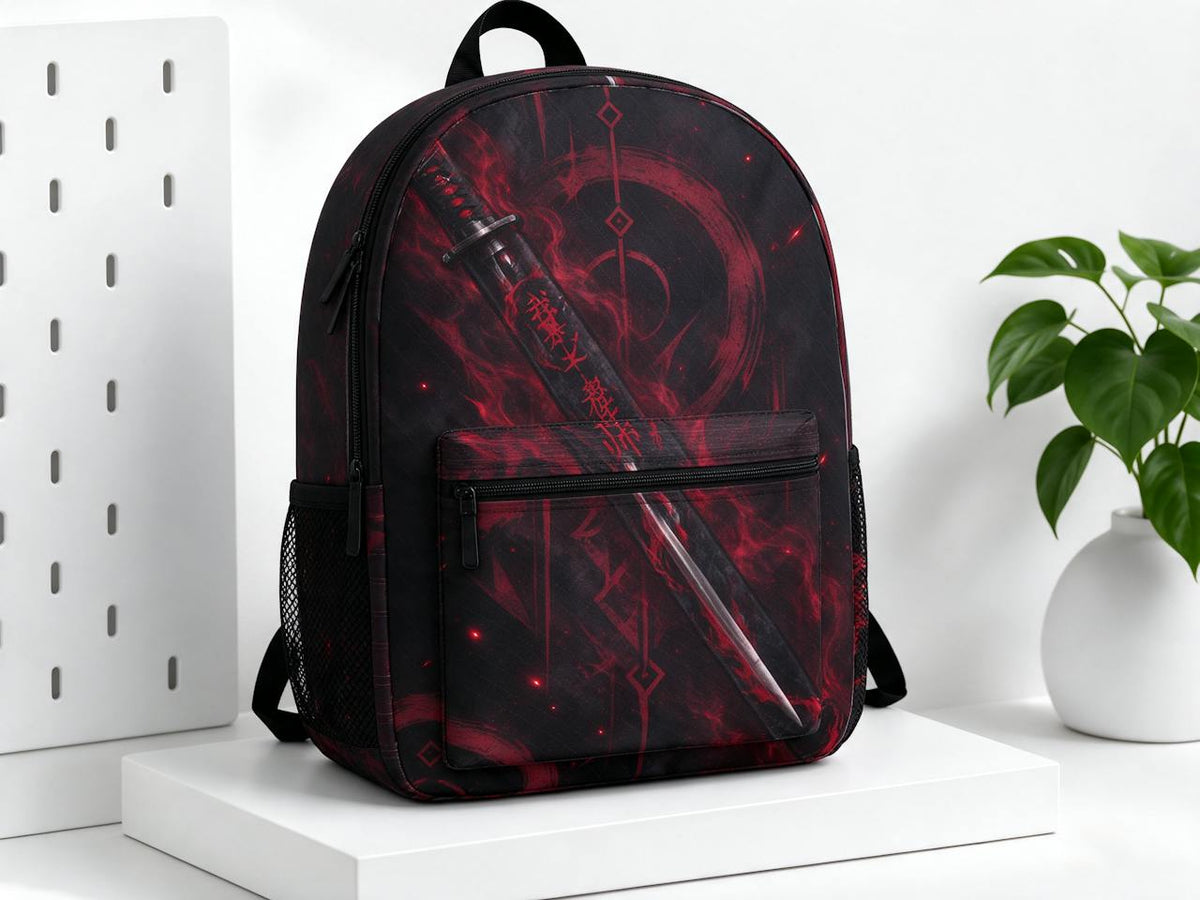 Crimson Blade Backpack