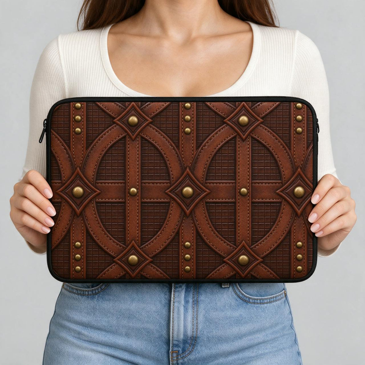 Embossed Heritage Laptop Sleeve