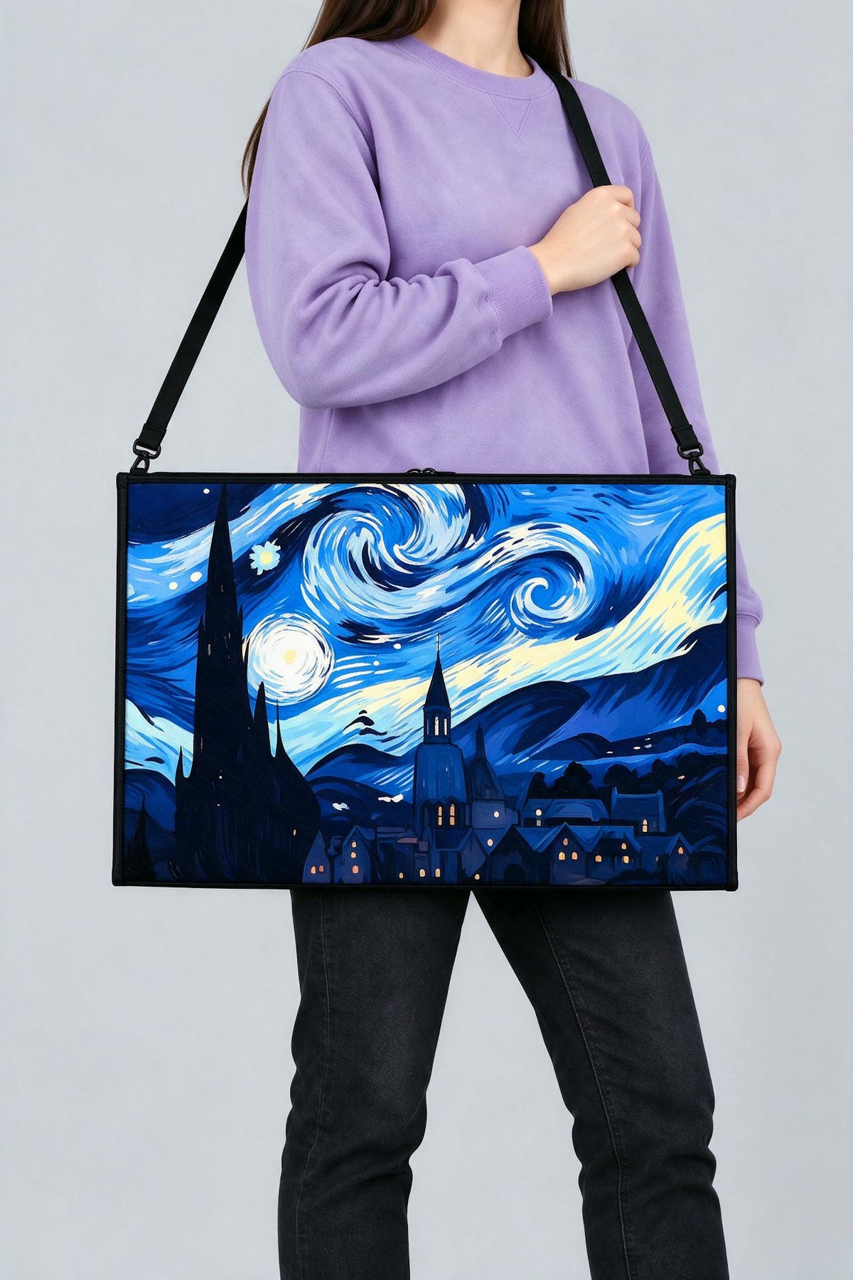 Starry Night Art Bag