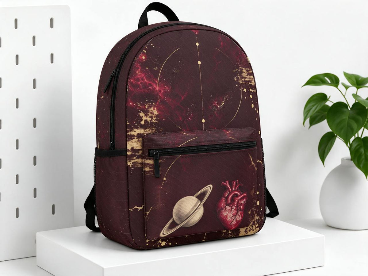Burgundy Anatomy Backpack