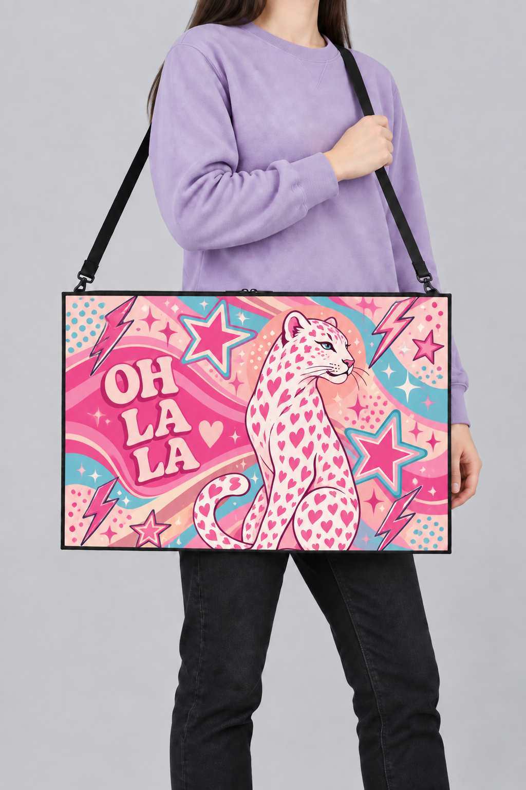 Electric La La Art Bag