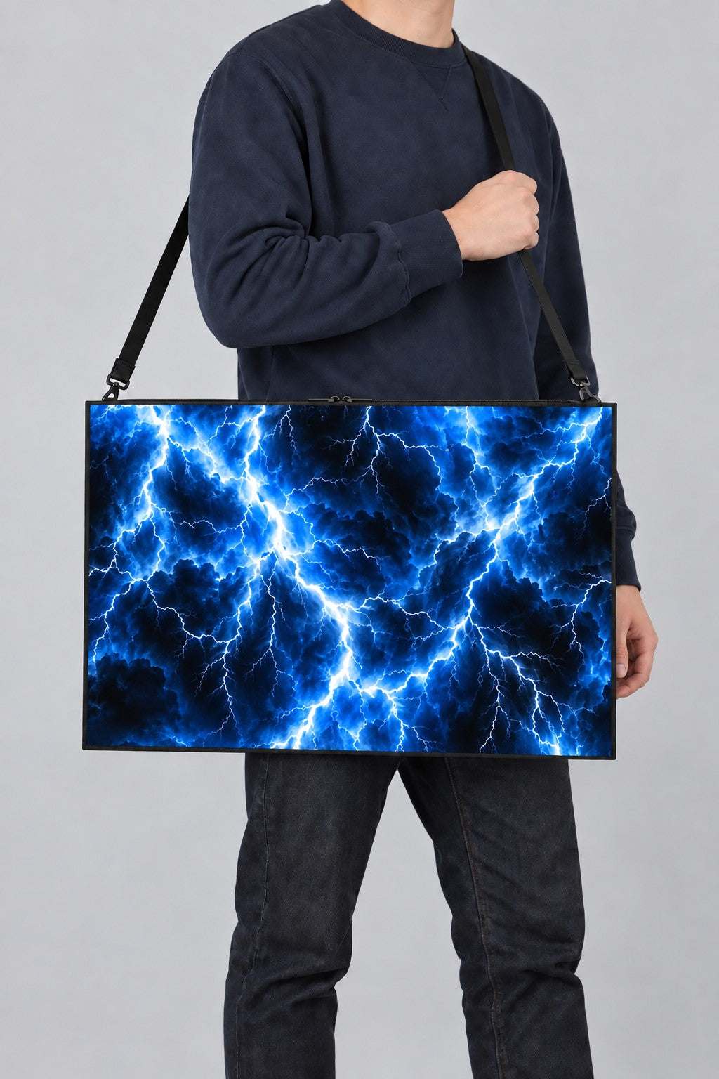 Electric Storm Art Bag