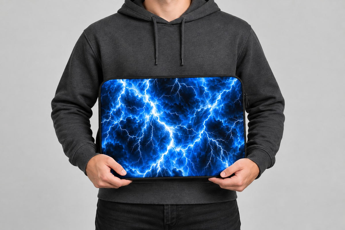 Electric Storm Laptop Sleeve
