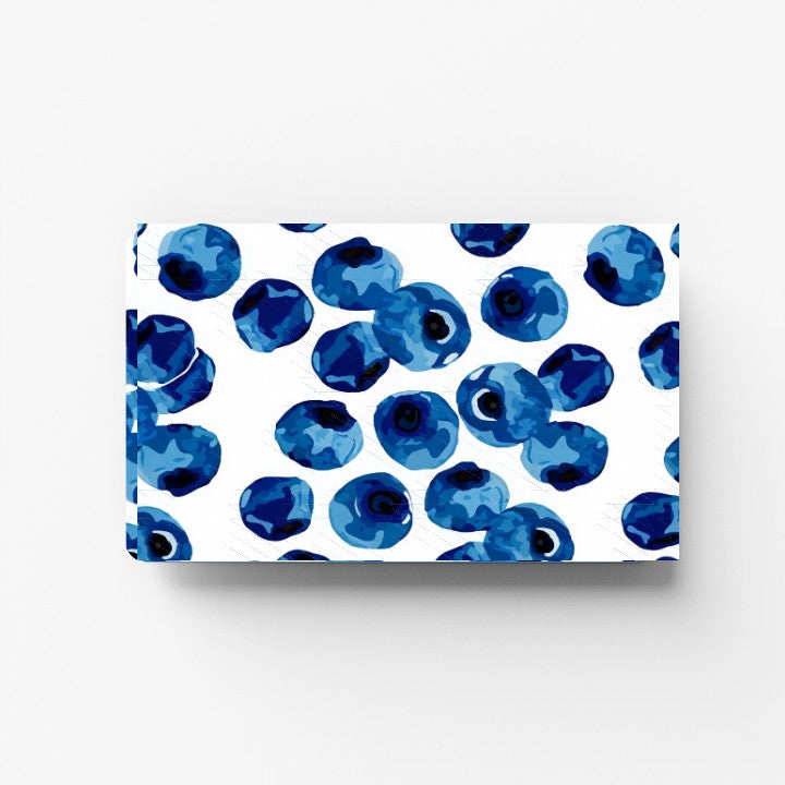 Blueberry Credit Card Sticker