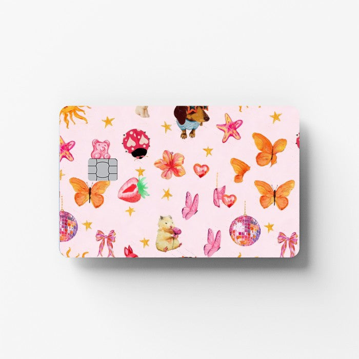 Soft Girl Credit Card Sticker