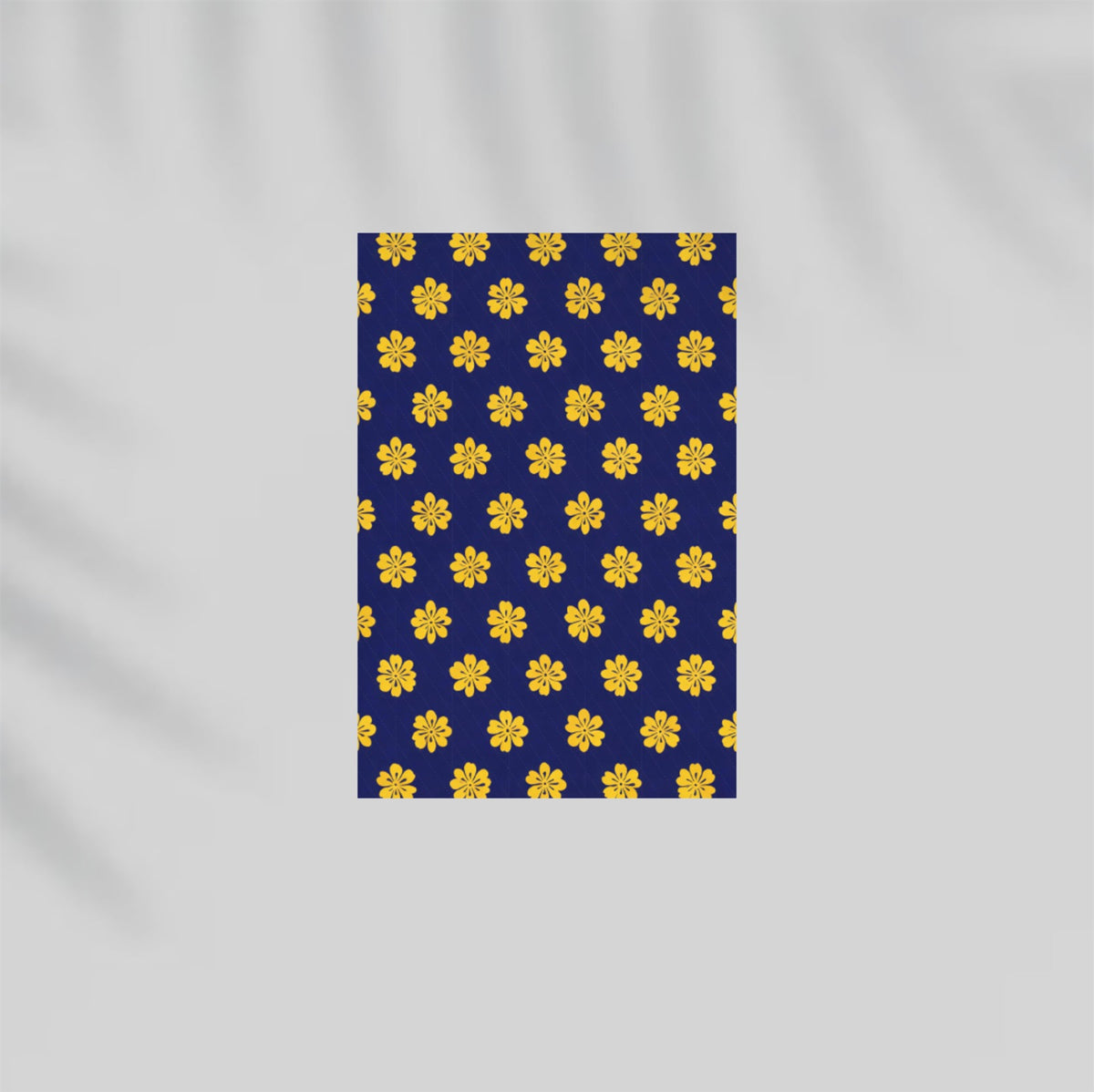 Yellow Flowers Paper Poster