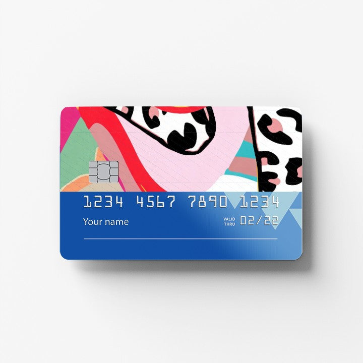 Sunset Credit Card Sticker