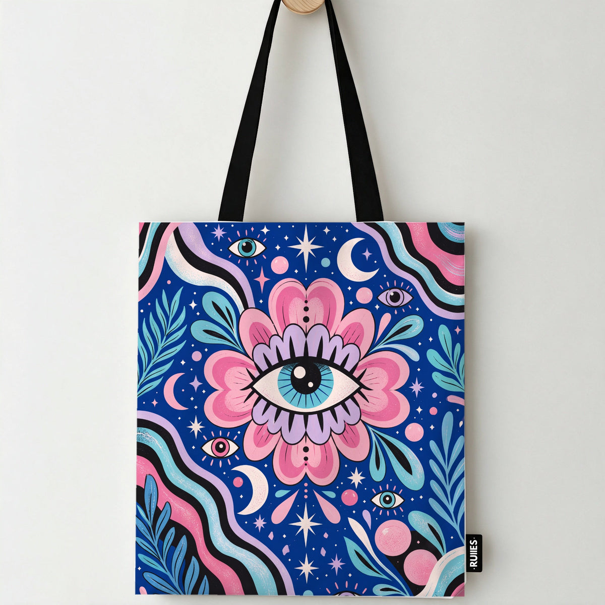 Eye Bloom Tote Bag