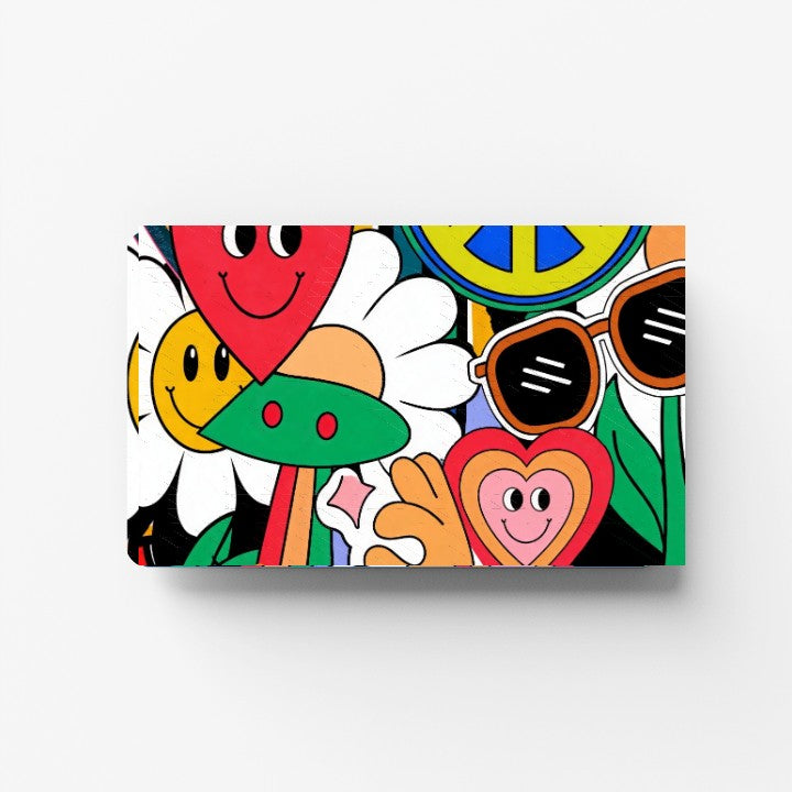 Good Vibes Credit Card Sticker