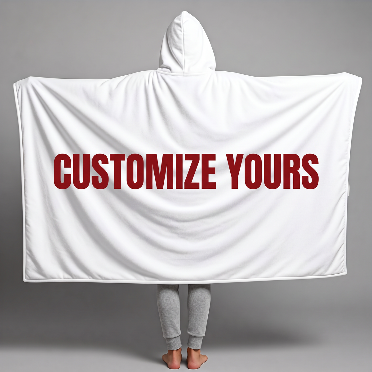 Customize Your Hooded Blanket