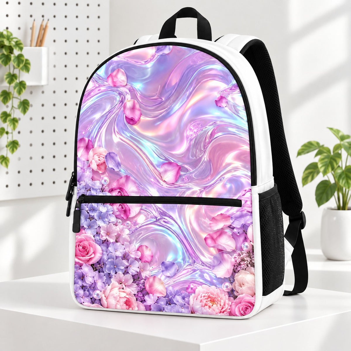 Iridescent Bloom Backpack
