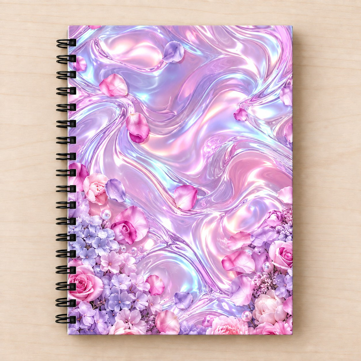Iridescent Bloom Notebook