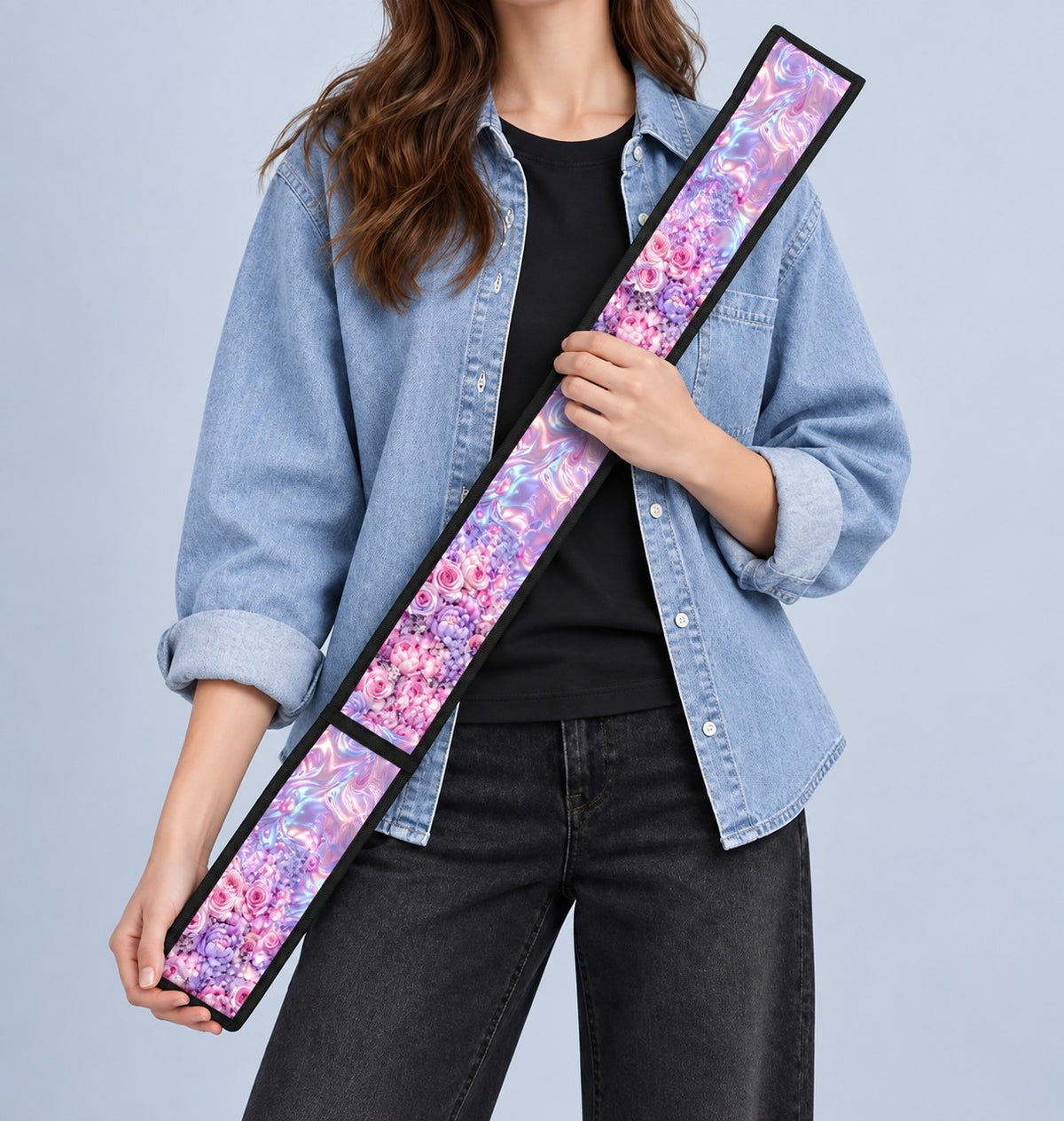 Iridescent Bloom T-Ruler Cover
