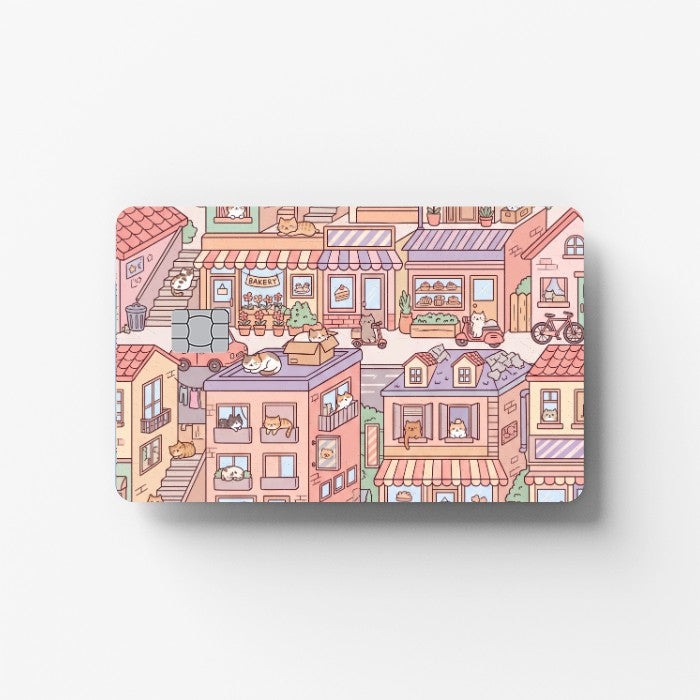 Street Cats Credit Card Sticker