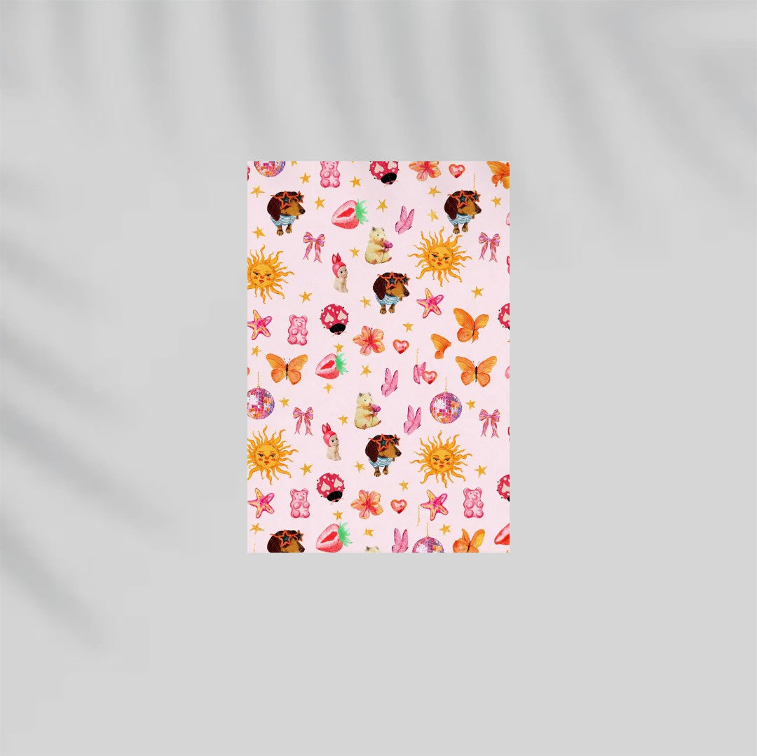 Soft Girl Paper Poster