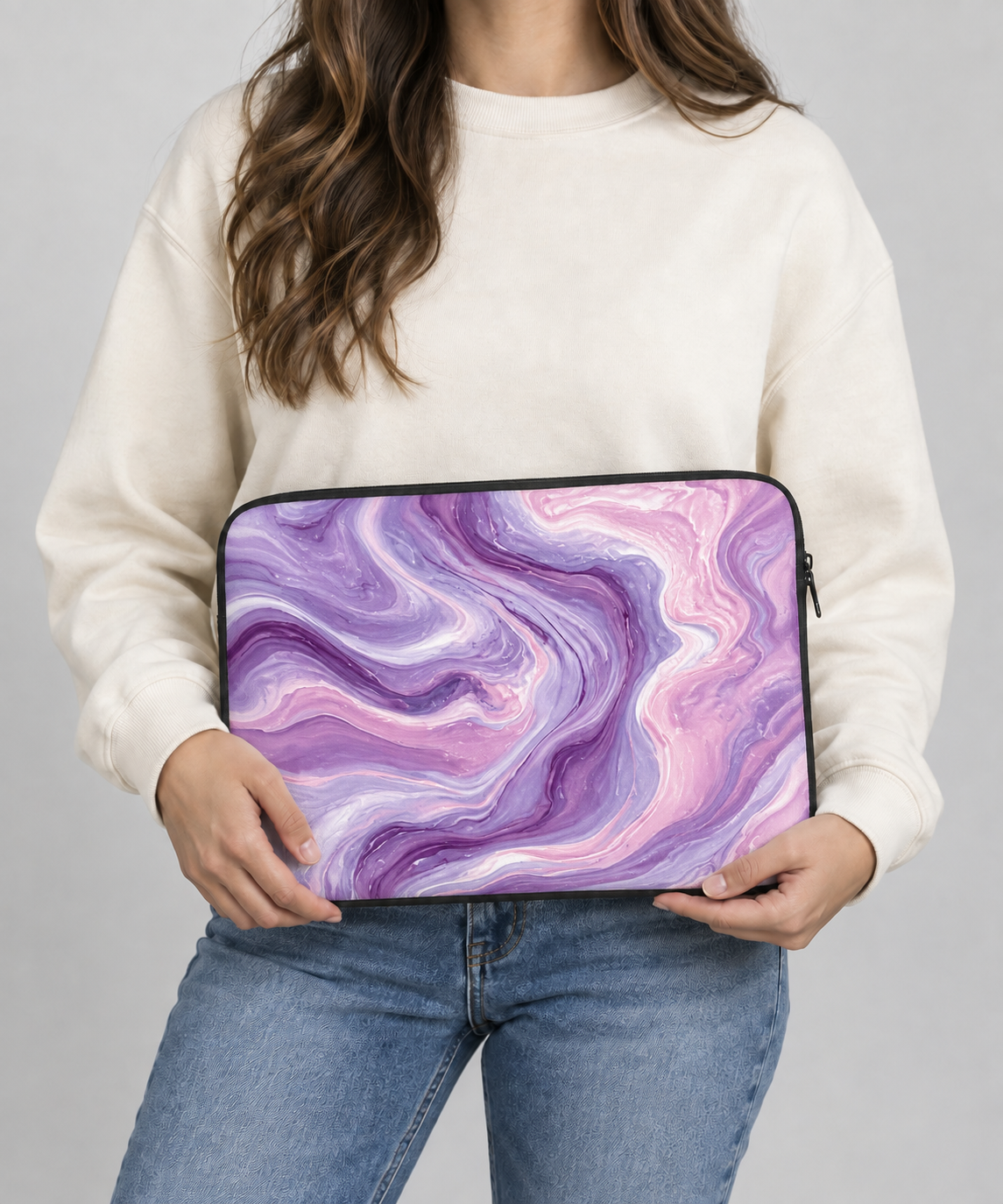 Lavender Flow Laptop Sleeve
