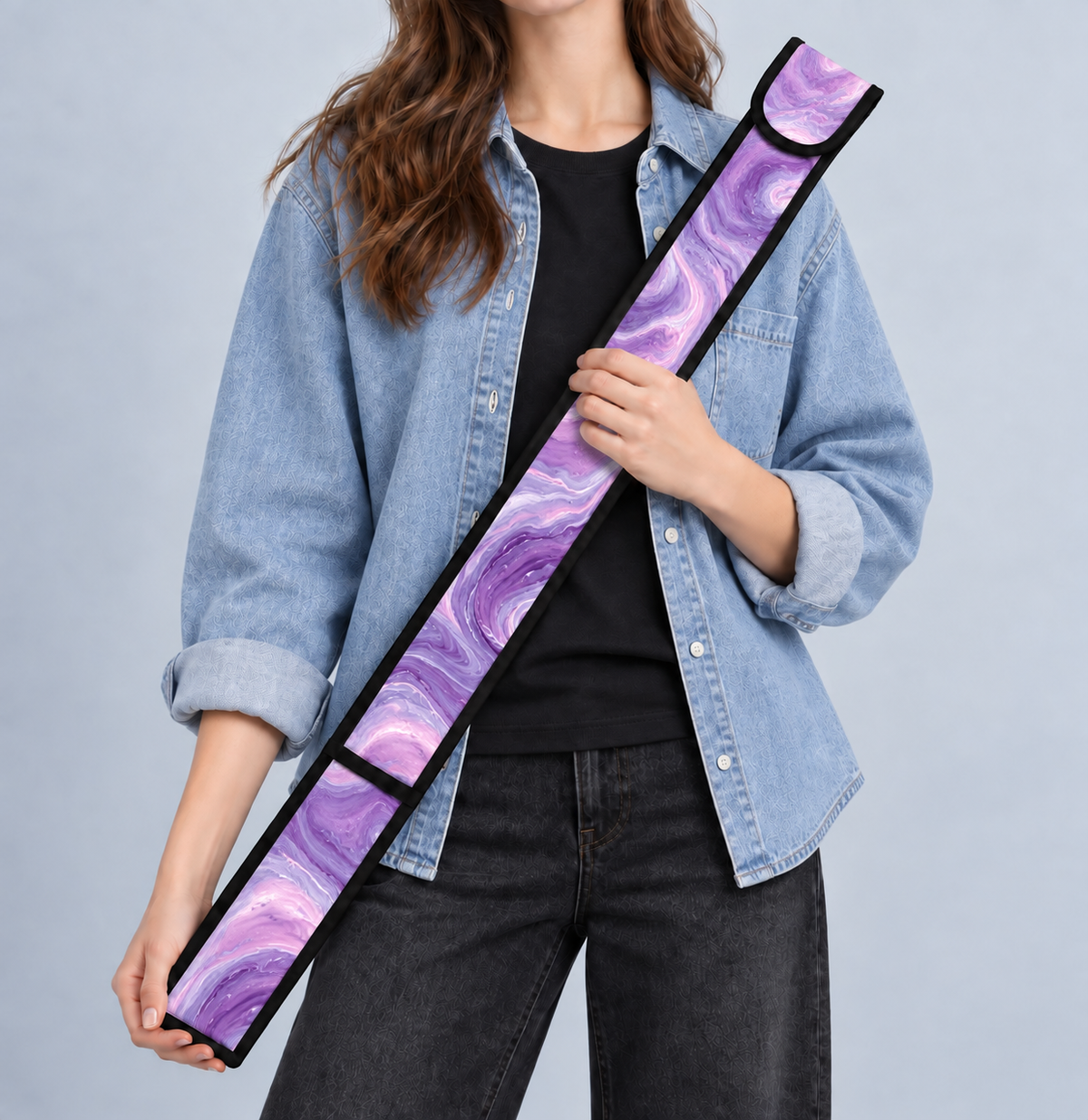 Lavender Flow T-Ruler Cover