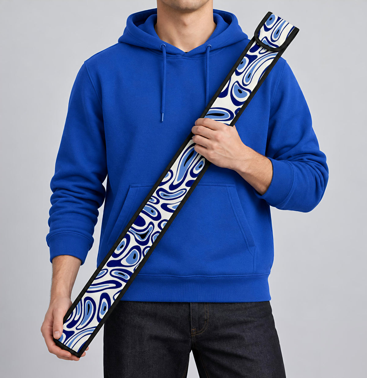 Liquid Blue T-Ruler Cover
